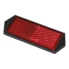Reflector 104x40mm schroef rood - 1