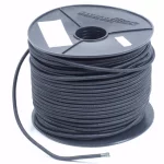 Elastiek PP, 6mm, zwart