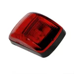 Markeringslamp rood 57x35mm 2 LED