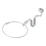 Hulpkoppeling met steun en stekkerhouder