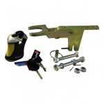 Fixed Lock A60 SCM 2 x verticaal M12 voor ongeremde aanhangers