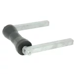 Kielrol verstelbaar 183mm