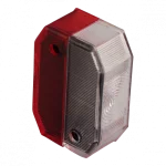 Aspock lampglas Flexipoint I rood / wit