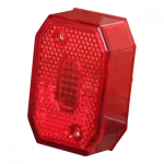 Aspock lampglas Flexipoint I rood