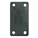 Stroppenplaat 40x80mm 4 gats