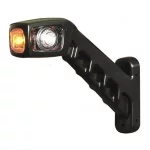 Zijmarkeringslamp LED 12/24V Links