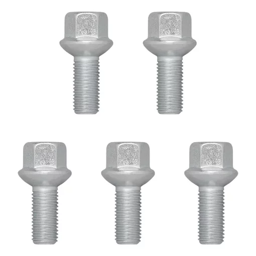 Wielbout M12x1,5 conisch bol set van 5 stuks