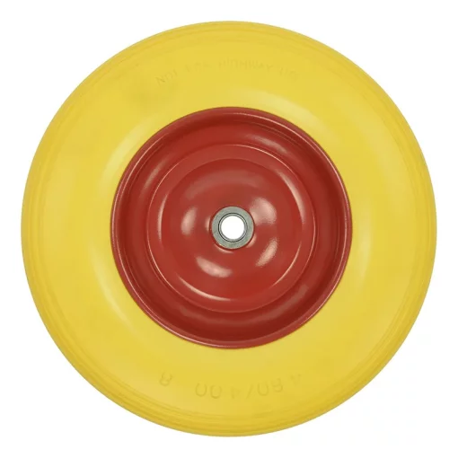 PU band met metalen velg 16" 4.00-8