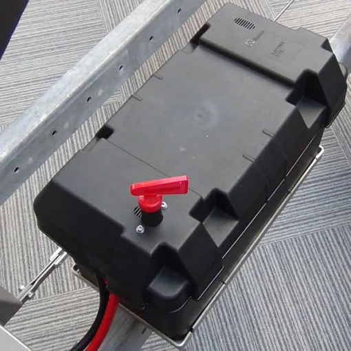 Accupakket 100Ah compleet t.b.v. electrische lier