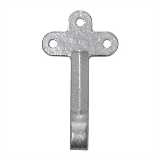 Klephaak nr.1 links met opschroef-oog