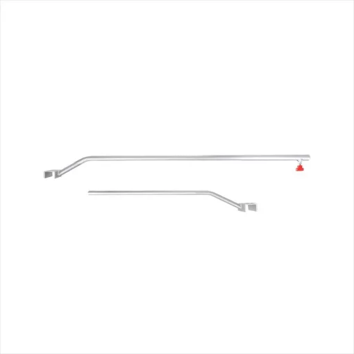 Drager aluminium uitschuifbaar 108-146cm voor aanhangerzeil