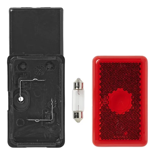 Markeringslamp rood 110x45x51mm