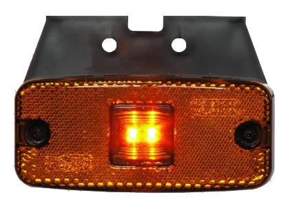 WAS markeringslamp W46 oranje LED 12/24V Click-in