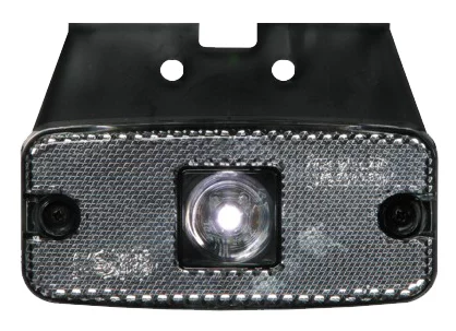 WAS markeringslamp W46 wit LED 12/24V