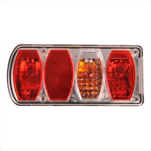 Achterlicht 6 functies 222x100mm links