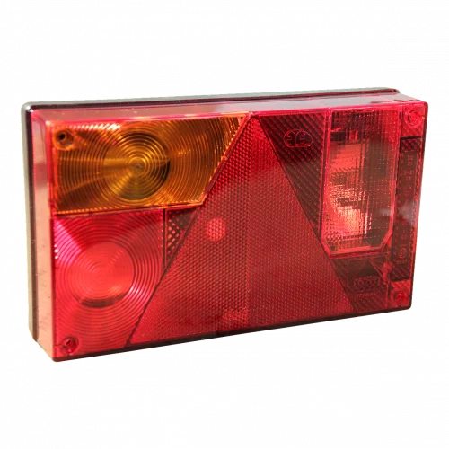 Aspock Multipoint I achterlicht links + mistlamp