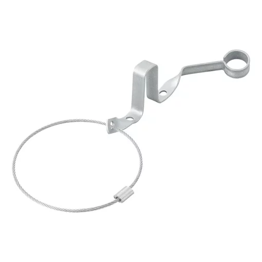 Hulpkoppeling met steun en stekkerhouder