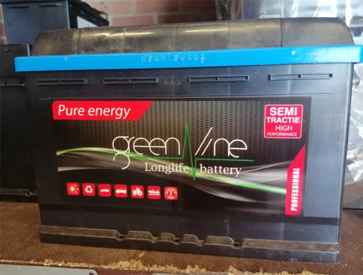 Accupakket 80Ah compleet t.b.v. electrische lier