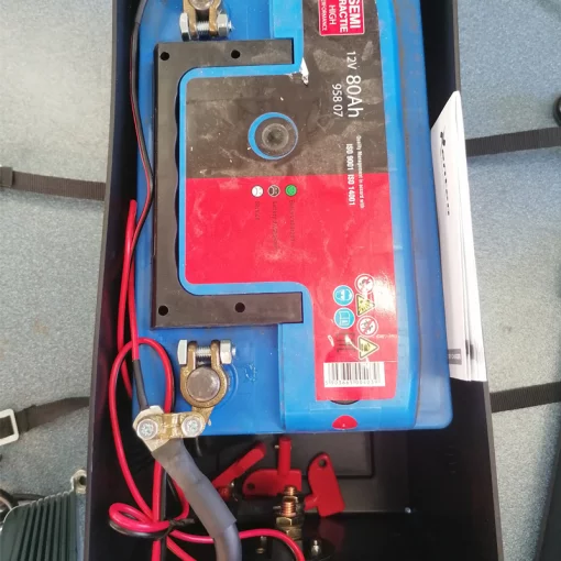 Accupakket 80Ah compleet t.b.v. electrische lier