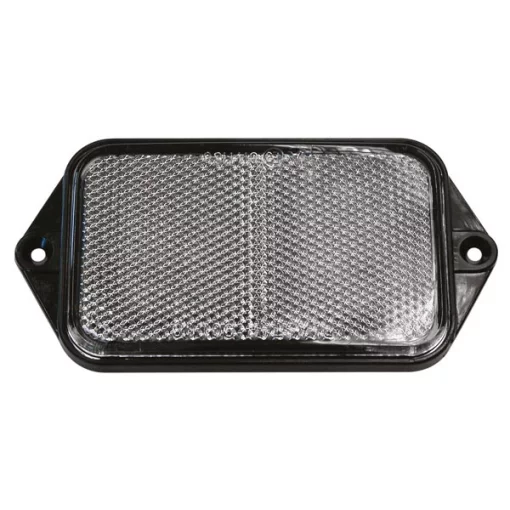 Reflectorset 95x50mm 2 stuks wit