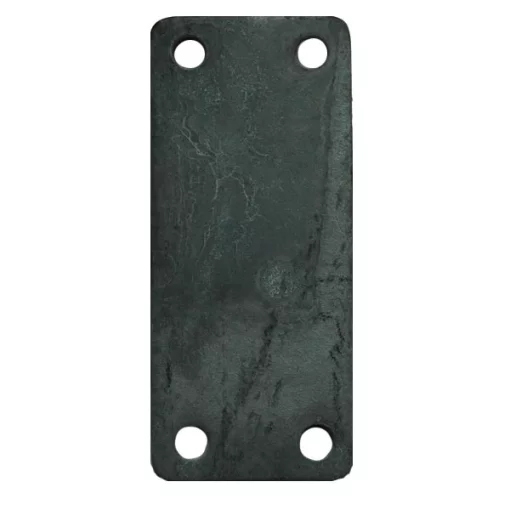 Stroppenplaat 30x120mm 4 gats